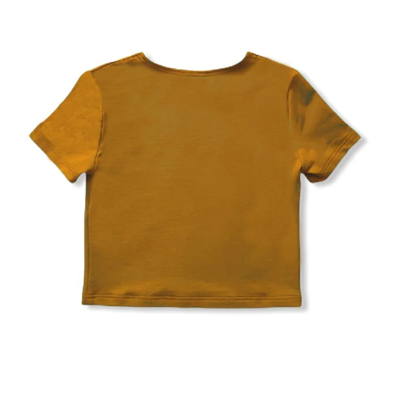 TheG Women Top // mustard