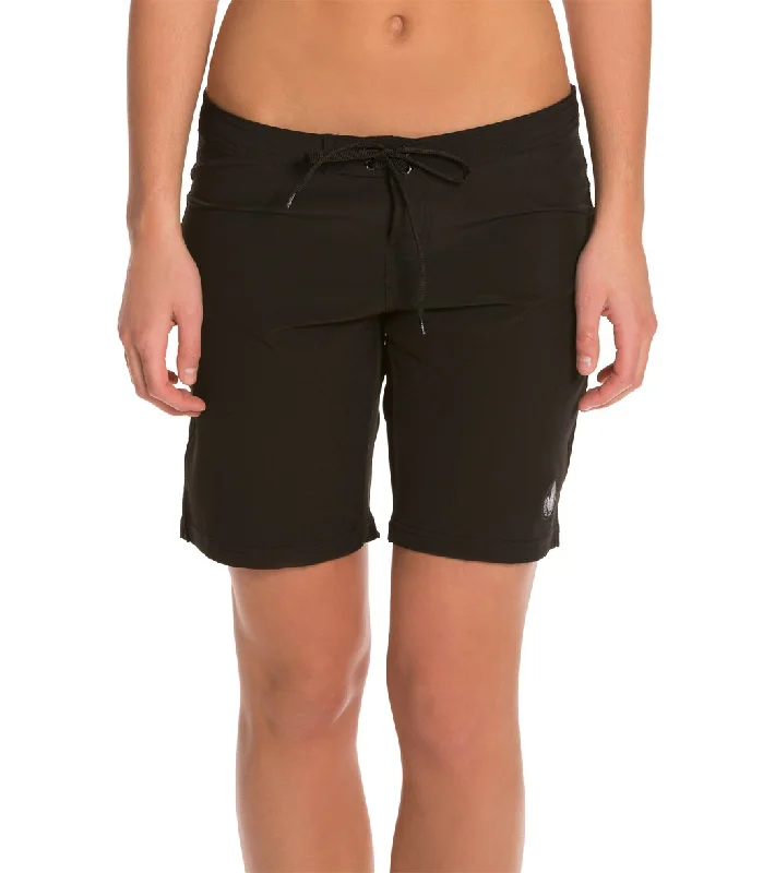 Body Glove Women's Harbor 8"" Stretch Boardshort    Black