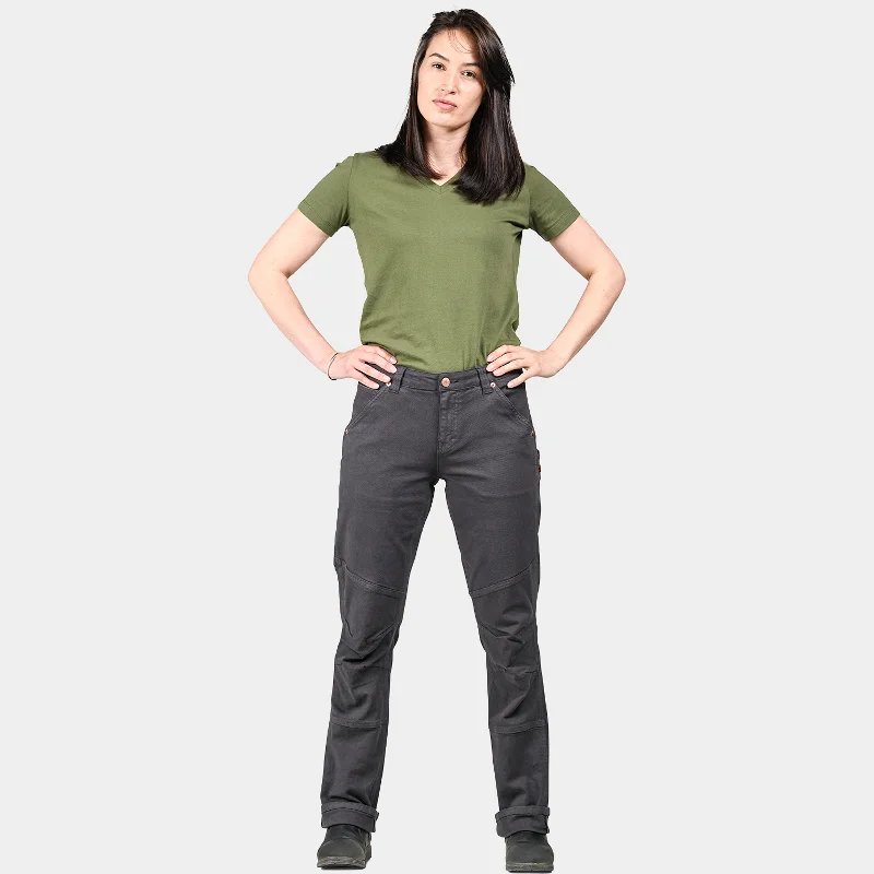 Dovetail Workwear Women's GO TO™ Double-Front Canvas Stretch Pant