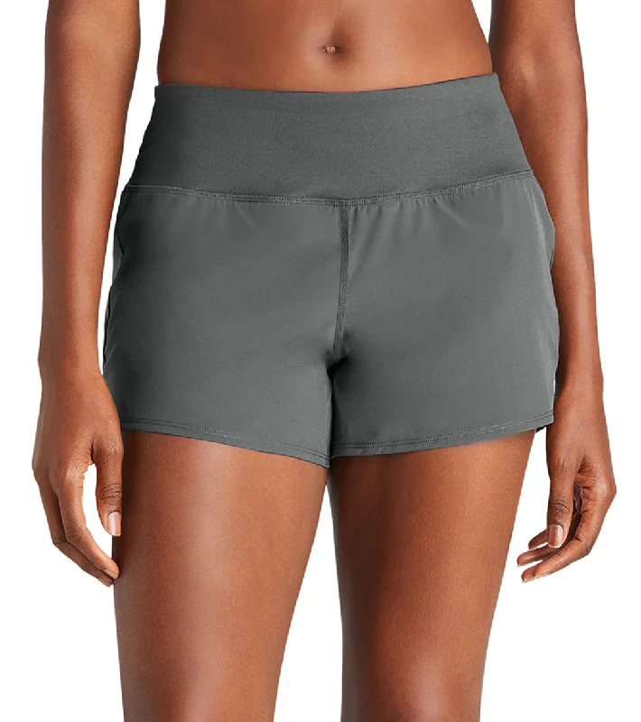 Sport-Tek Women's Repeat Shorts Iron Grey