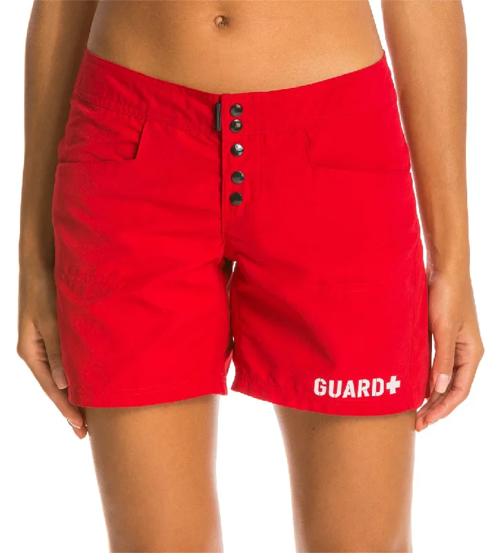 Sporti Guard Women's Riptide Board Short Red