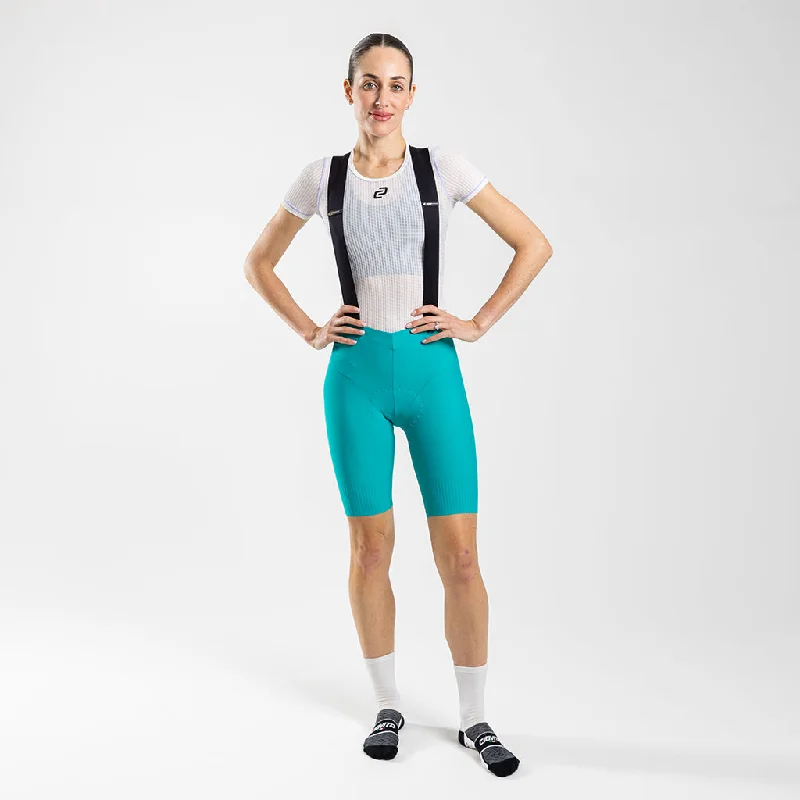 Women's Apex Elite Bib Shorts (Teal)