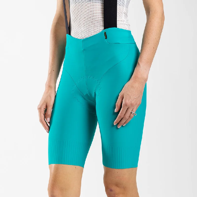 Women's Apex Elite Bib Shorts (Teal)