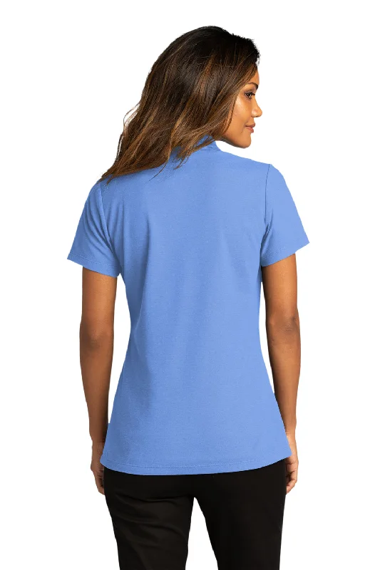 Port Authority Womens React SuperPro Snag Resistant Short Sleeve Polo Shirt - Ultramarine Blue